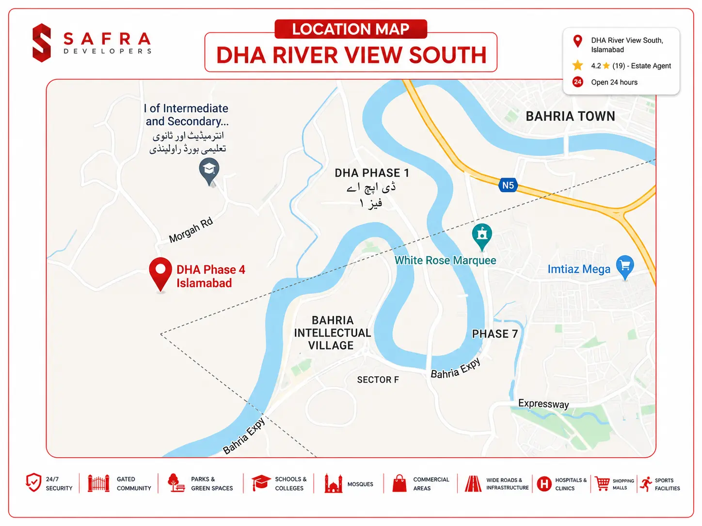 dha phase 4 rvs location map