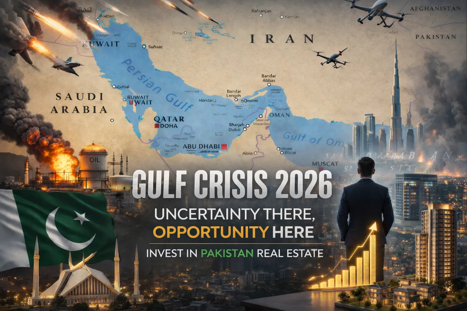 global crisis 2026 and opportunities for pakistan real estate