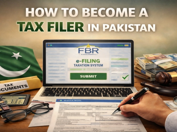 how to become filer in pakistan