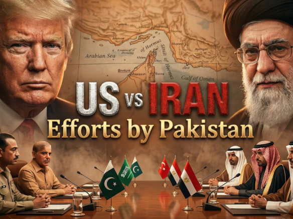 US-IRAN CONFLICT RESOLUTION EFFORTS BY PAKISTAN 
