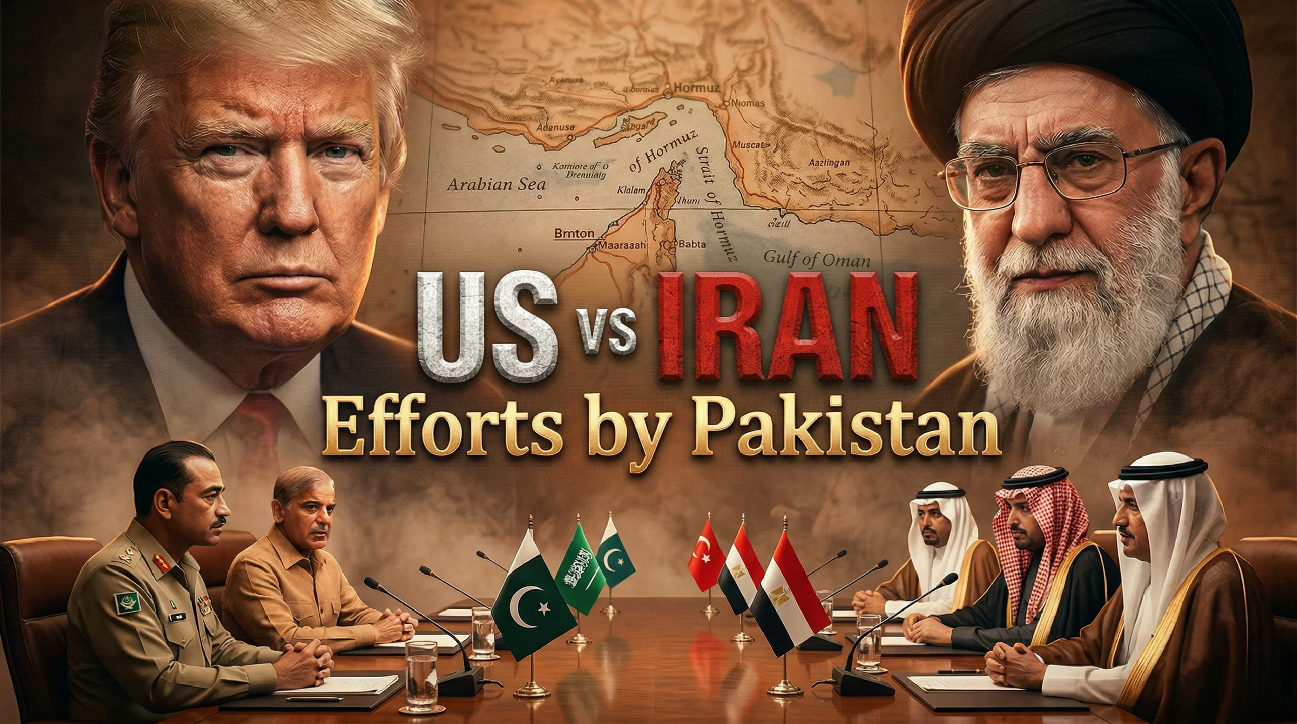 US-IRAN CONFLICT RESOLUTION EFFORTS BY PAKISTAN 