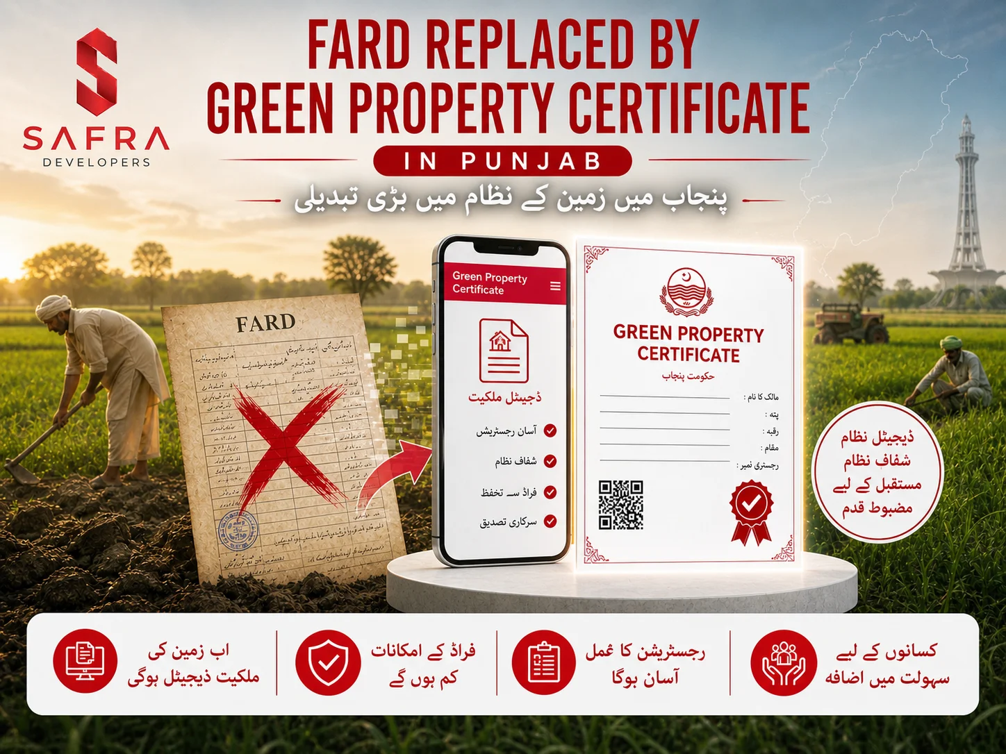 fard replacement by green property certificate
