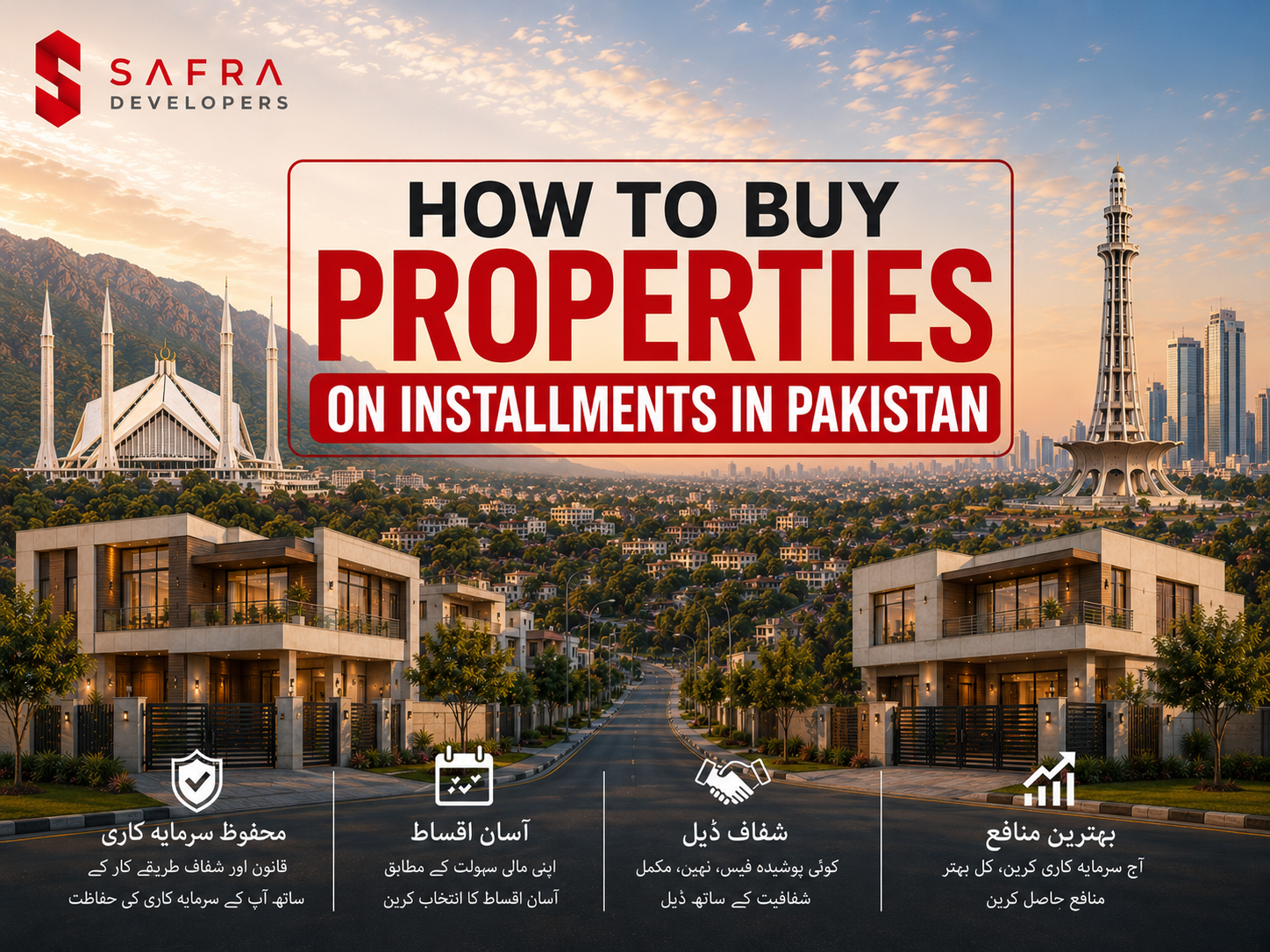 how to buy properties on installments