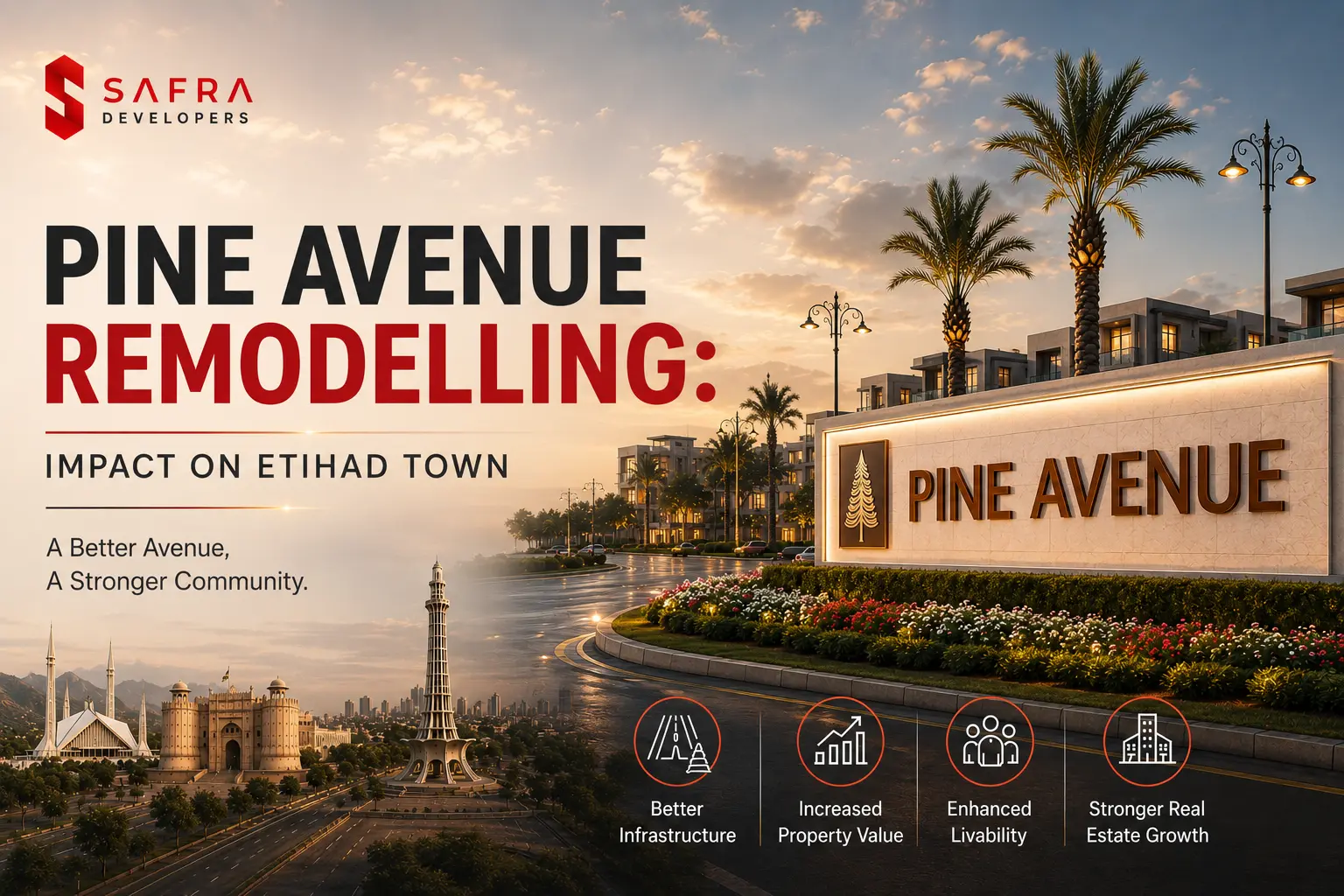 remodelling of pine avenue lahore