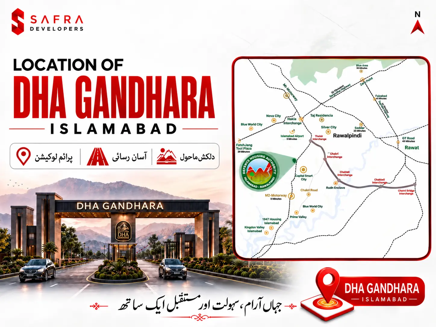 location of dha gandhara