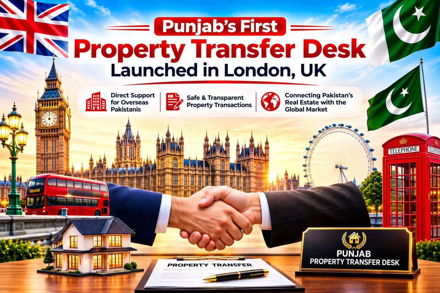 Punjab's First Property Transfer Desk Launched in London, UK 