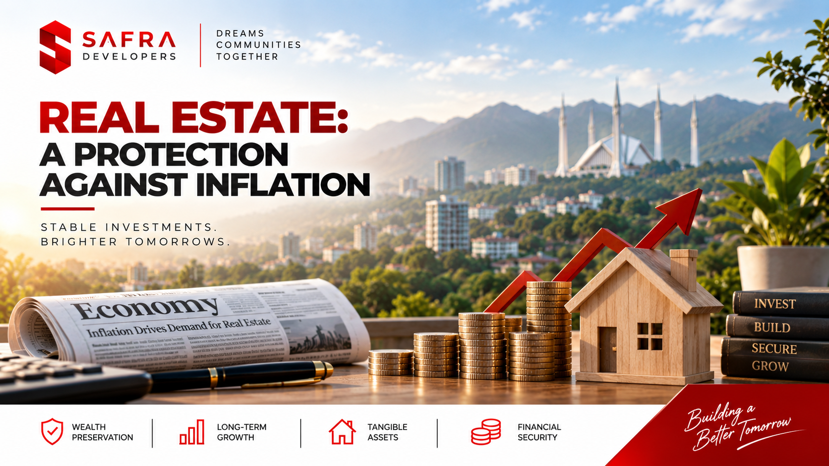 real estate protects in inflation